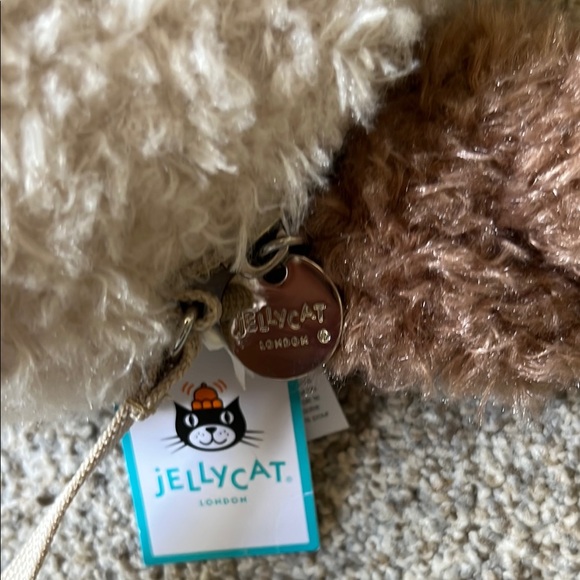 Jellycat Pup Brown and Cream Kids Purse - Picture 6 of 6